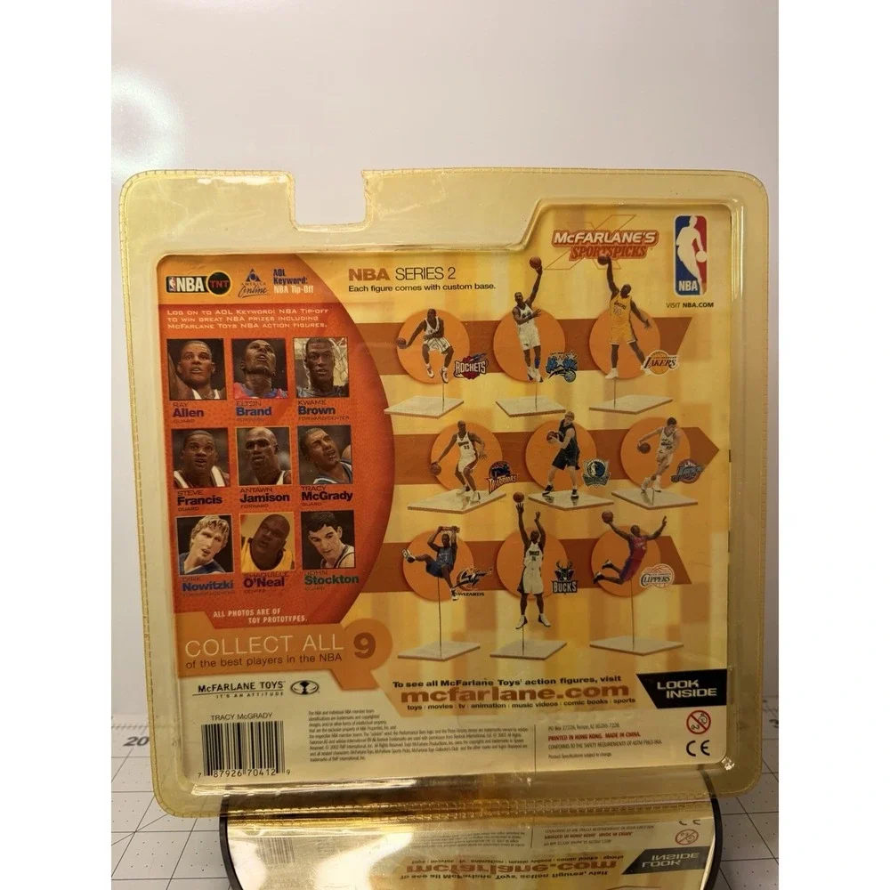 McFarlane's SportsPicks NBA Series 2 Tracy McGrady Orlando Magic Action Figure